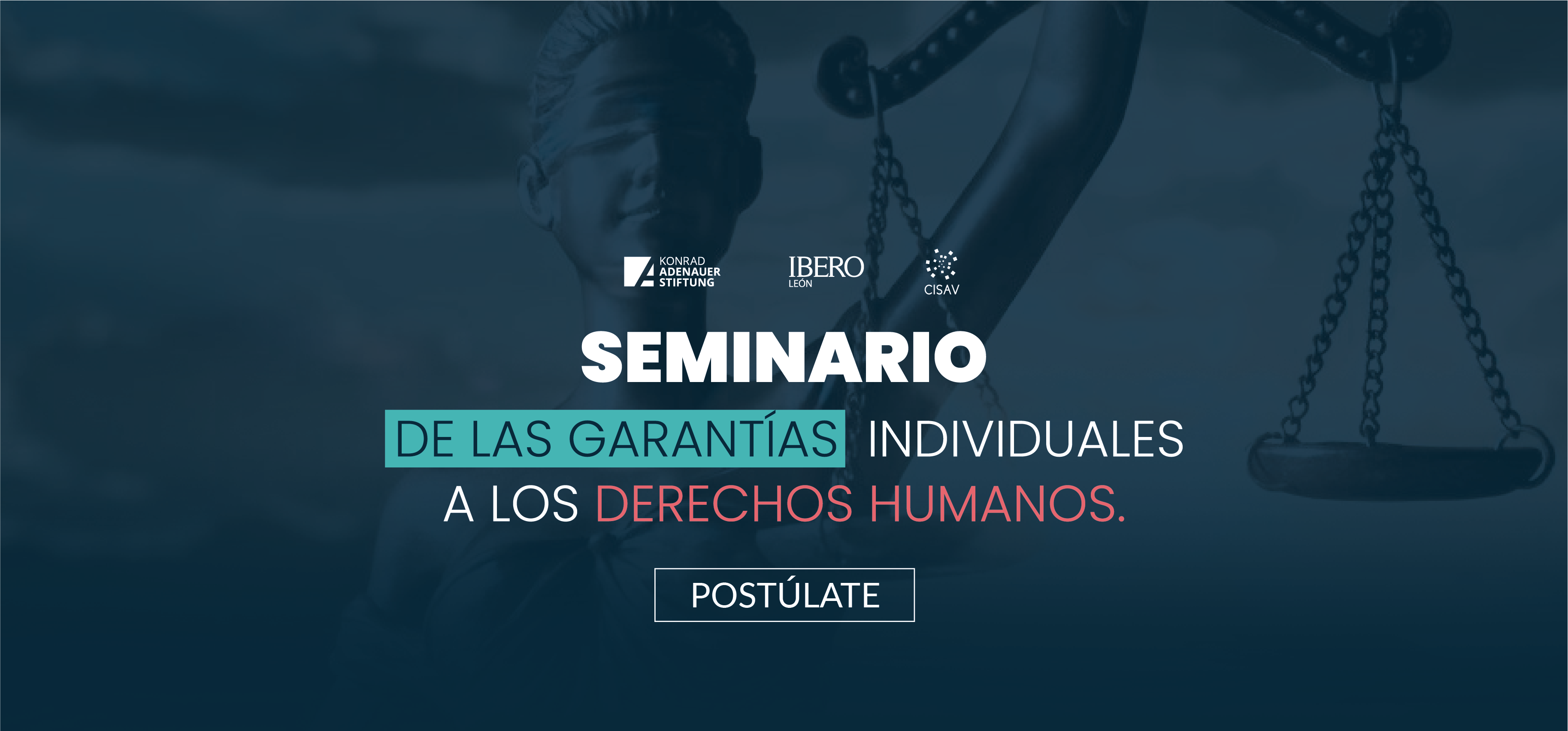 Banner Principal Seminario de las garantías individuales